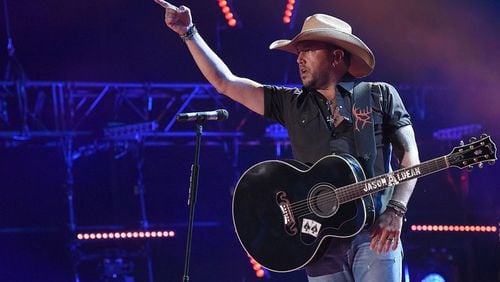 Country music singer Jason Aldean will play a benefit concert in Macon this fall.  Photo: Rick Diamond/Getty Images