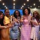 Spelman College seniors celebrate their upcoming commencement at an afternoon party at the Georgia Aquarium.