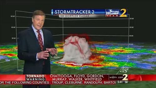 Channel 2 Action News' Glenn Burns will be part of a severe weather task force created by Gov. Nathan Deal after last week's traffic/storm debacle. CREDIT: WSB-TV