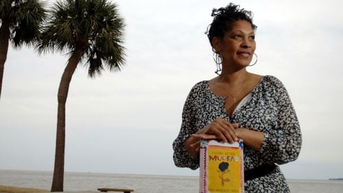 African American author Tina McElroy Ansa poses Thursday March 7, 2008 in St. Simons Island, Ga. Ansa has become frustrated, she says, trying to find a publisher who wants to publish the kind of books she and other African-American authors have to offer. As a result, she's created her own new imprint, which she hopes will become a place where quality black literature can thrive. (Photo/Stephen Morton)