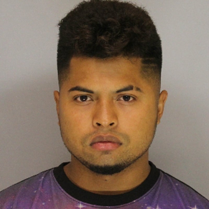 Elmer B. Bonilla of Gainesville was charged with child molestation after police said he communicated with an 11-year-old girl through social media. Photo: courtesy Gainesville Police Department