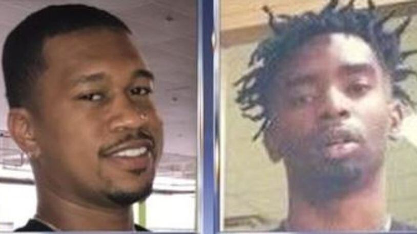 The bodies of Edward Reeves (left) and Kendrick Stokes were found in Macon County, Ala.