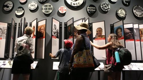 The National Center for Civil and Human Rights has carved out a spot as a “must-see” stop in Atlanta. EMILY JENKINS / SPECIAL