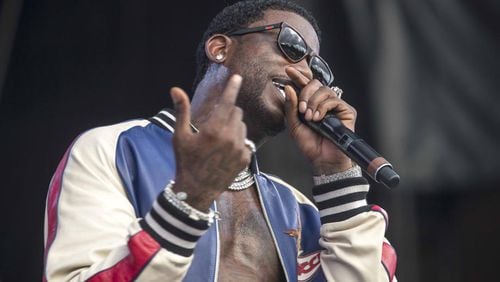 Gucci Mane, who performed at Music Midtown in 2018, is headlining One Musicfest. Photo: Atlanta Journal-Constitution