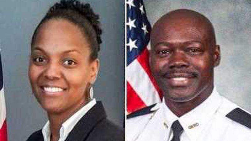 Maj. Sonya Porter and Maj. Tony Caltin have been promoted to assistant chief positions in DeKalb County police.