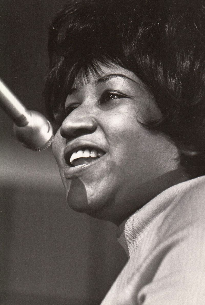 Aretha Franklin in a publicity photo from 1969. DAYTON DAILY NEWS / WRIGHT STATE UNIVERSITY SPECIAL COLLECTIONS