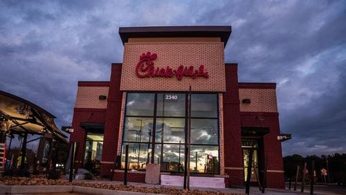 The Chick-fil-A in North Druid Hills which opened as the first stand-alone restaurant in 1986, has been rebuilt and will re-open on Jan. 11.