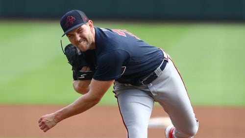 Braves pitcher Dylan Lee was recalled Monday. (Curtis Compton / Curtis.Compton@ajc.com)