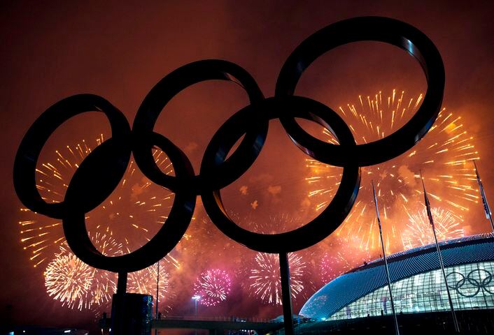 APTOPIX Sochi Olympics Closing Ceremony