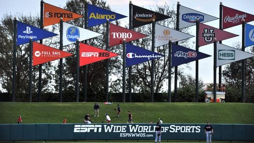 Atlanta Braves will play their final season at Champion Stadium in the ESPN Wide World of Sports Complex in Lake Buena Vista, Fla., in 2019.