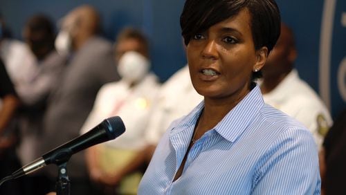Former Atlanta Mayor Keisha Lance Bottoms is on Russia's banned list. (Ben Gray for the Atlanta Journal Constitution)