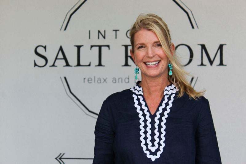 Carrie Wright, owner of Intown Salt Room wanted to help other locals discover the benefits of salt therapy.