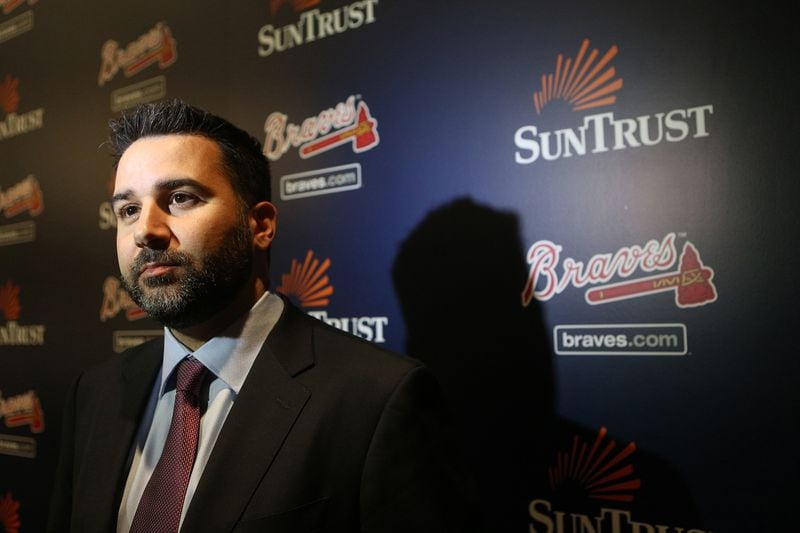 Brave general manager Alex Anthopoulos is pleased with the team’s start in his first season but is tempering his enthusiasm.