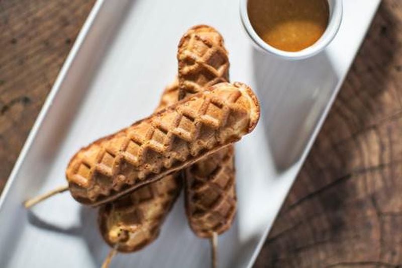 The Waffle Dog from The Painted Pin 