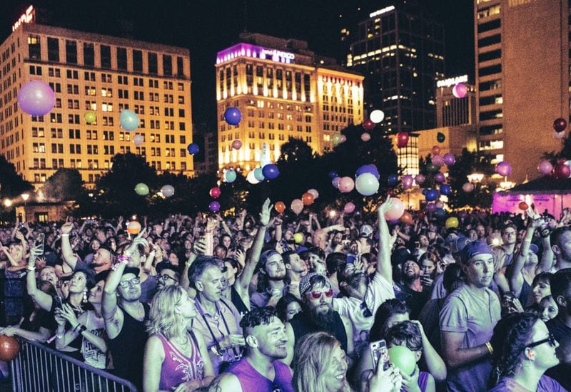 Downtown Nashville is expected to be hopping Labor Weekend when the Georgia-Vanderbilt football game highlights a weekend that will include the Live on the Green music festival. (Live on The Green)