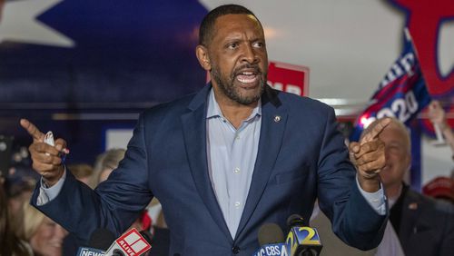 Former Democrat Vernon Jones is running as a Republican in the 10th Congressional District, armed with an endorsement from former President Donald Trump.  (Alyssa Pointer / Alyssa.Pointer@ajc.com)