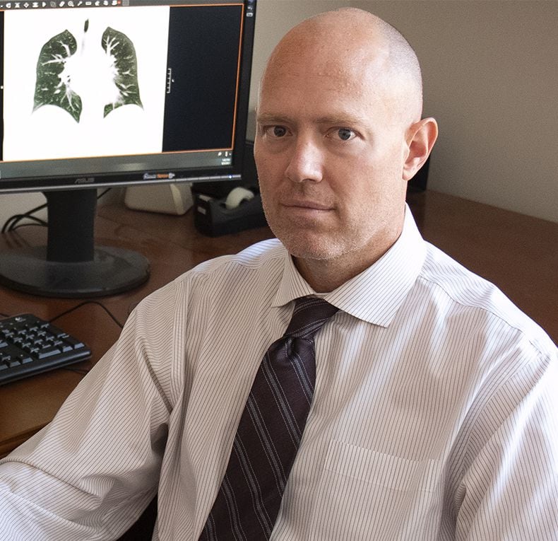 Dr. Robert Reed, medical director of the Lung Transplant Program at the University of Maryland Medical Center, said Bargatze’s lungs were devastated, but the rest of his body was well enough to move forward with a transplant.