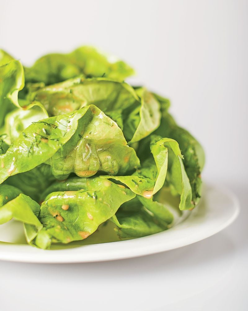 Butter Lettuce Salad from “Vegetable Simple” by Eric Ripert (Random House, 2021). (Courtesy of Nigel Parry)