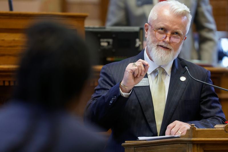 State Sen. Randy Robertson of Cataula was among a group of mostly rural Republicans who pushed bills that would have allowed Buckhead to secede from Atlanta. He said the measures were a response to locals' concerns about crime and other issues. 