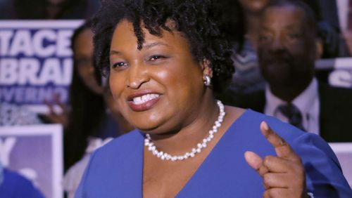 Stacey Abrams supports more state funding for mass transit  BOB ANDRES  /BANDRES@AJC.COM
