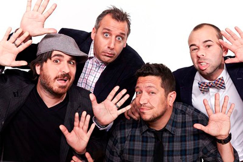 The "Impractical Jokers" are keeping it immature and silly on their current tour coming to Cobb Energy Centre Friday, November 20, 2015. CREDIT: TruTV
