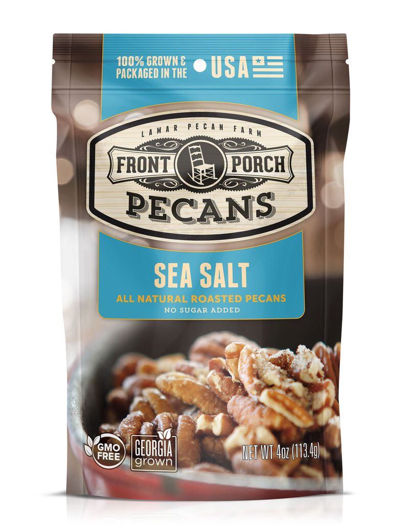 Sea Salt Roasted Pecans from Front Porch Pecans/Provided by Andy Gutowski, 423 Creative