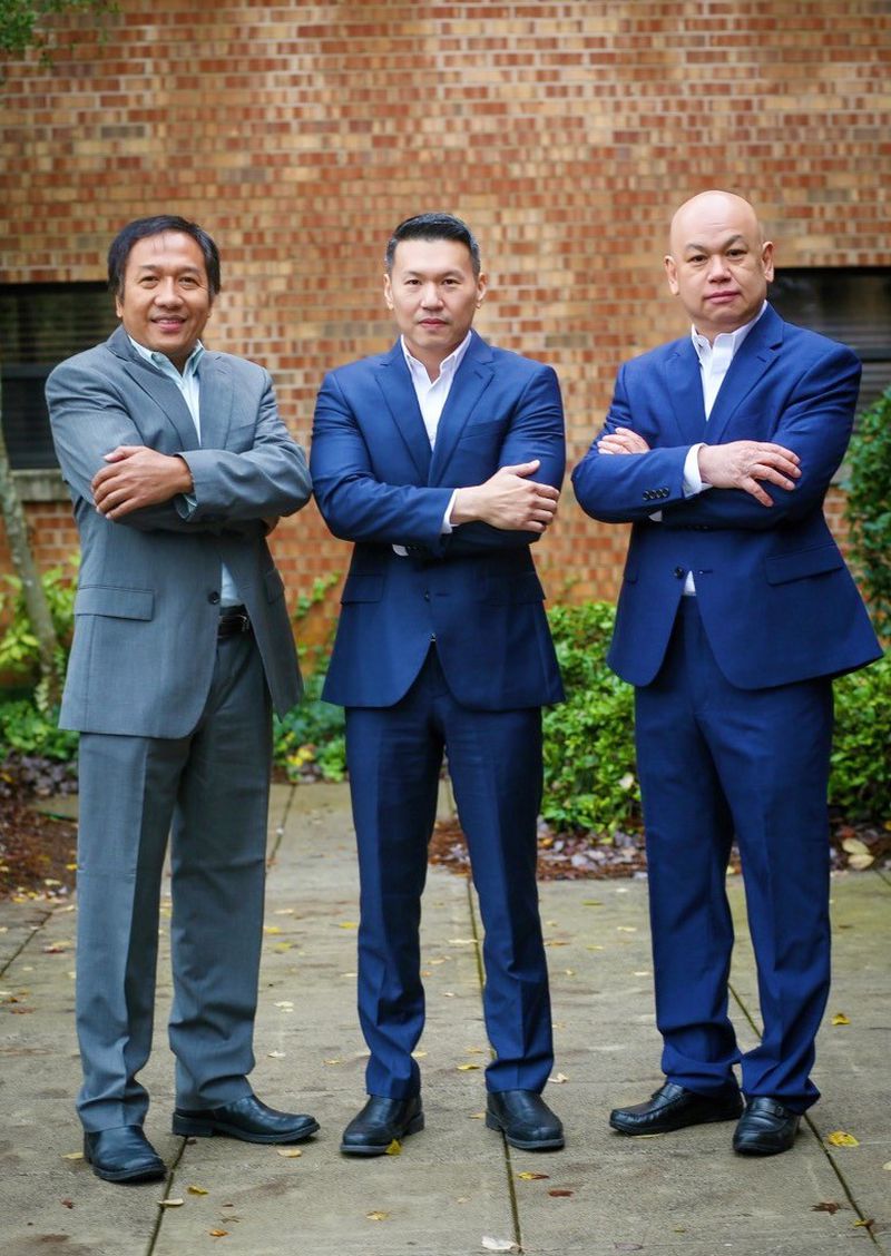 WIN Indonesian founders (from left) Made Yata, Ivan Raintung and Robert Manan