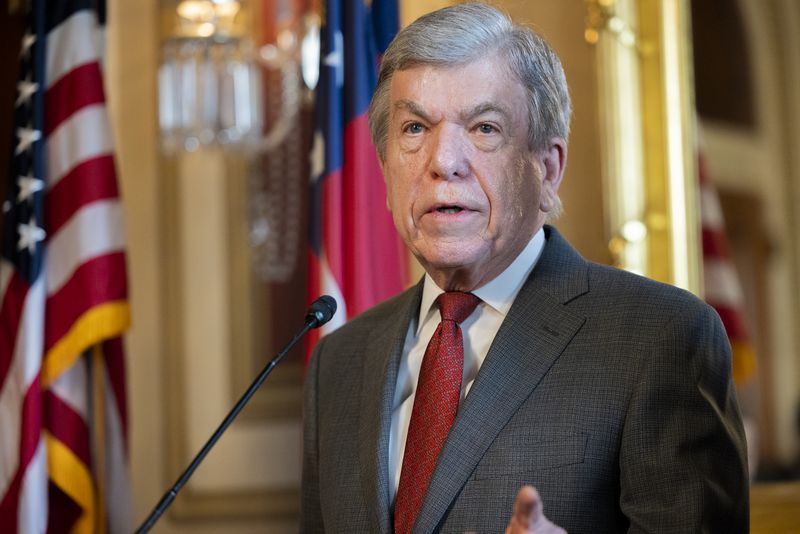 Former U.S. Sen. Roy Blunt, R-Mo., will participate in the inaugural Isakson Symposium on Political Civility Friday at the University of Georgia. (Nathan Posner for the Atlanta Journal-Constitution)