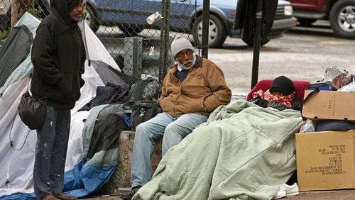 The city of Atlanta Continuum of Care is conducting a count of homeless individuals this week. AJC file photo