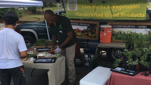 The Stone Mountain Farmer’s Market takes place 4 to 7 p.m. Tuesdays through the end of the month. CONTRIBUTED