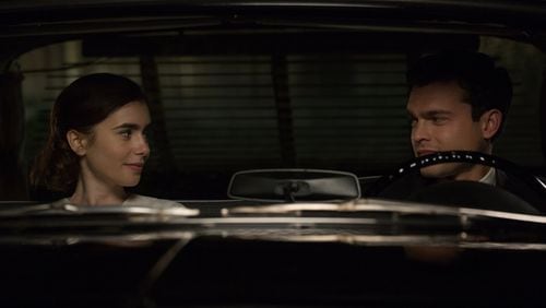 In “Rules Don’t Apply,” small-town beauty queen and aspiring actress Marla Mabrey (Lily Collins) finds herself attracted to her personal driver Frank Forbes (Alden Ehrenreich), even though it defies their employer Howard Hughes’ No. 1 rule: No employee is allowed to have an intimate relationship with a contract actress. CONTRIBUTED BY FRANCOIS DUHAMEL