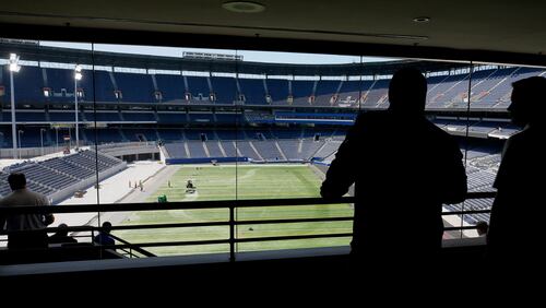 This used to be Turner Field.