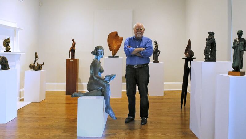 Atlanta sculptor Tom Williams, who has a one-man show at Spruill Gallery, is also an instructor at the Spruill Center for the Arts, and his work can be found in locations around the metro area. BOB ANDRES /BANDRES@AJC.COM