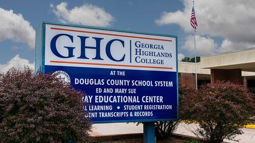 Georgia Highlands College is closing its Douglas County campus next year, due to declining enrollment. PHOTO CREDIT: Georgia Highlands College.