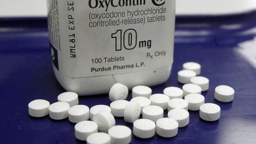 Purdue Pharma, the company that makes OxyContin and other drugs, filed court papers in New York on Sunday seeking Chapter 11 bankruptcy protection. The bankruptcy would be part of a nationwide settlement deal if all is approved. (AP Photo/Toby Talbot, File)
