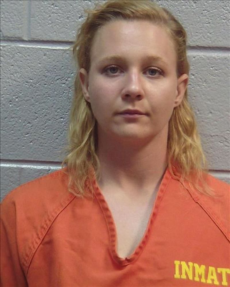 Reality Winner’s booking photo, Lincoln County Jail.