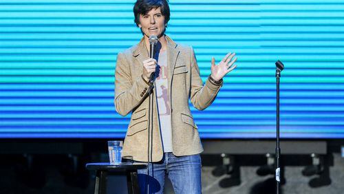 HOLLYWOOD, CA - APRIL 20: Tig Notaro performs on stage at "Keep It Clean" To Benefit Waterkeeper Alliance at Avalon on April 20, 2017 in Hollywood, California. (Photo by Rich Polk/Getty Images for Waterkeeper Alliance )
