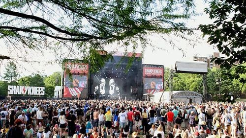 The Shaky Knees Music Festival in 2019 at Central Park.