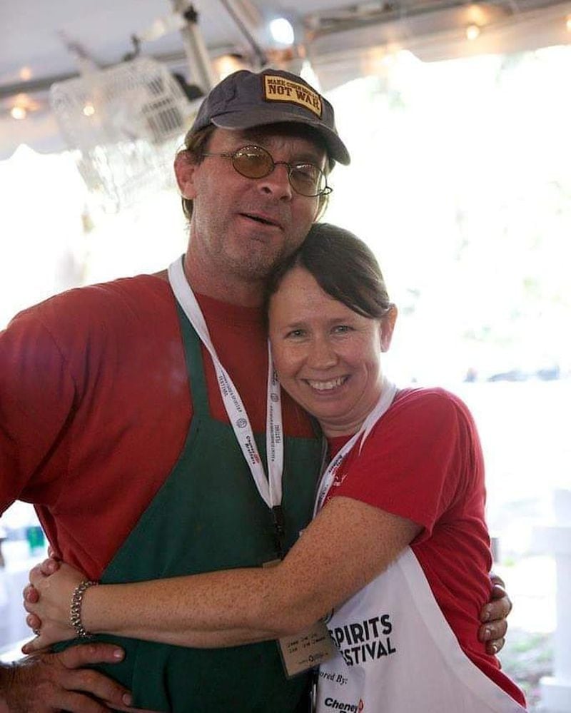 Harrison (left) and Kitty Sapp help run the Firebox Initiative, a nonprofit that provides emergency grants to service workers in the Golden Isles area. Courtesy of Firebox Initiative