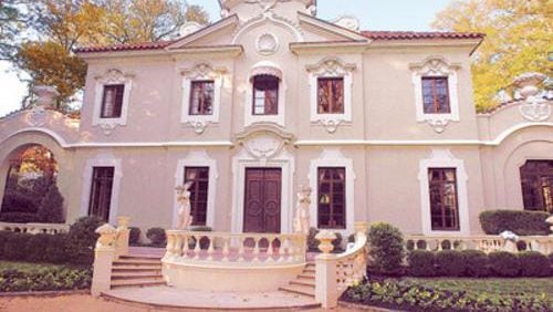 The owner of this Italian baroque mansion on Buckhead’s West Paces Ferry Road, known as the Pink Palace, has plans to divide the property, but keep the house.