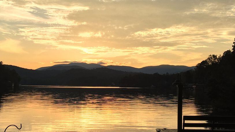 Matt Mitcham submitted this photo he called “Sunset at Lake Burton Clayton Georgia.”