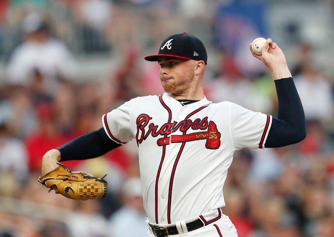 Photos: Braves take on the Red Sox