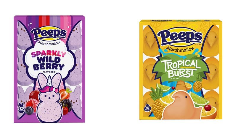 Two of the six new Peeps flavors for 2022.