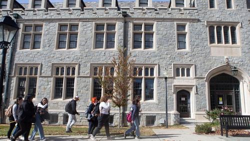 Oglethorpe University faces a federal lawsuit that seeks to have the school issue refunds to students because of the move to online learning during the COVID-19 pandemic. (Christina Matacotta / AJC file photo)