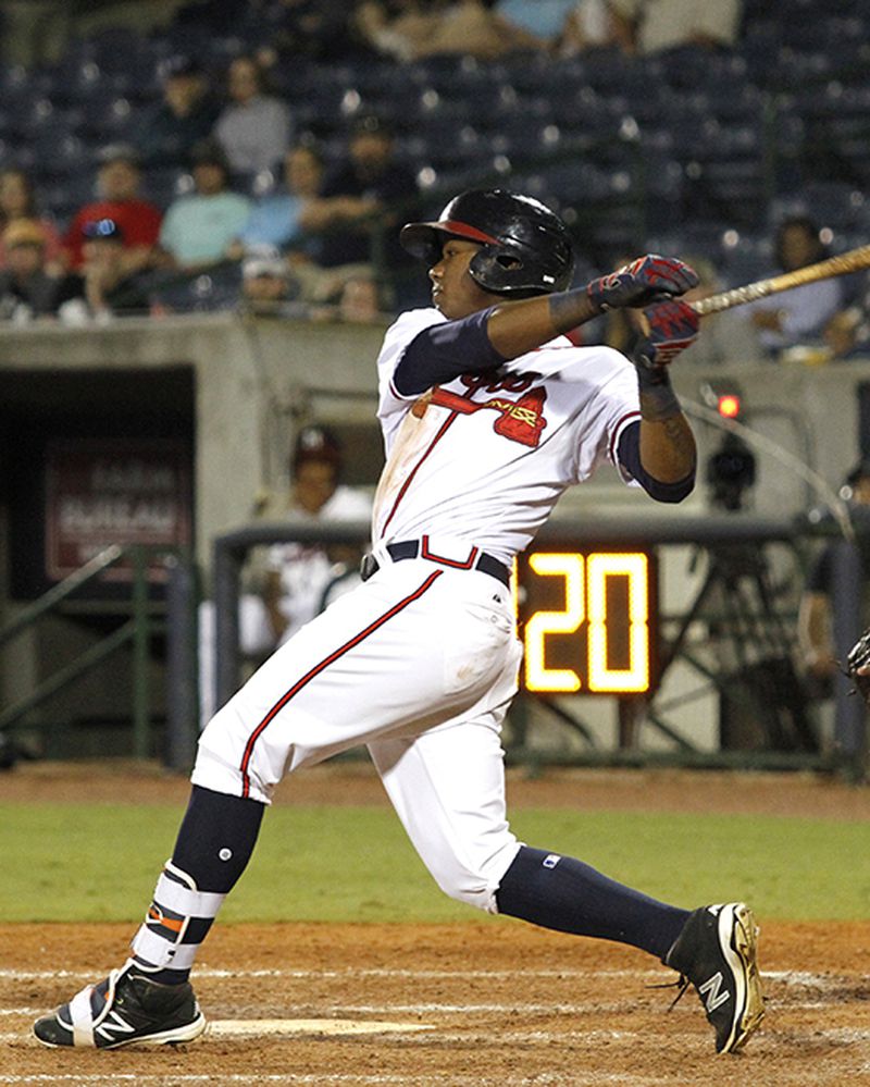 Called up from the Single-A Florida State League on May 9, outfielder Ronald Acuna is adjusting nicely to life in Double-A Mississippi, leading the M-Braves with a .365 batting average and .990 OPS at mid-week.