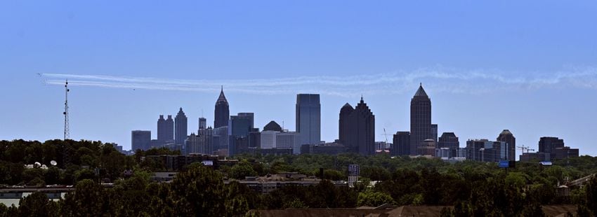 PHOTOS: Blue Angels, Thunderbirds to fly over Atlanta