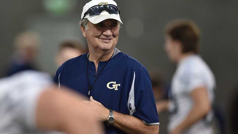 Georgia Tech coach Paul Johnson: “If you look at the other schools, we’re probably behind in most every aspect, from facilities to staff to salaries to whatever.