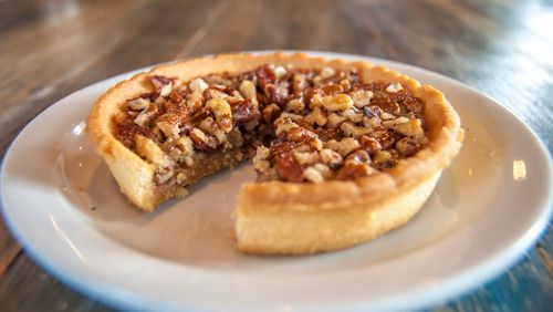 The Bourbon pecan pie at Sweet Auburn Barbecue. CONTRIBUTED BY SWEET AUBURN BARBECUE