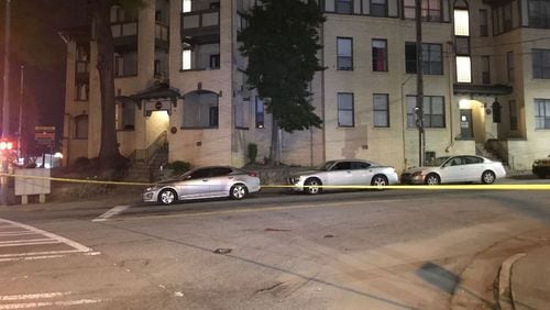 Atlanta police were investigating the shooting at the intersection of Ponce de Leon Avenue and Parkway Drive.