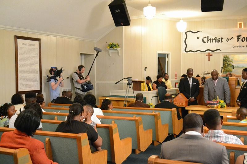 The town of Leland, Mississippi, took center stage in "The Harvest," a film about integration in Leland public schools. Filmmakers set up in a Leland church where Billy Barber, one of the students, went on to preach.